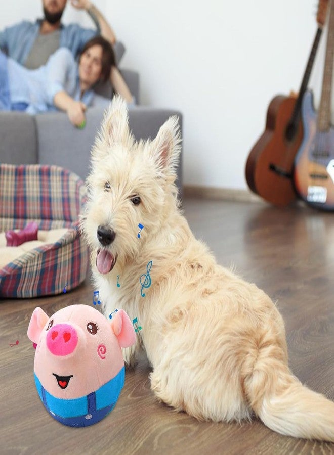 CHEENNY Dancing and Singing Piglet, Active Moving Plush, Moving Interactive Dog Plaything, Washable Cartoon Pig Plaything, Plush Sound Electronic Shake-Multi - Image 2